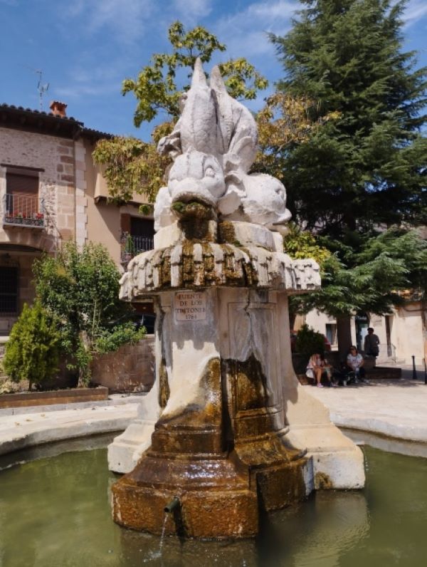 Fuente de los Delfines de Atienza