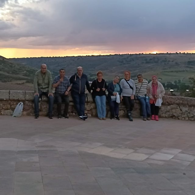 Foto grupal en Atienza