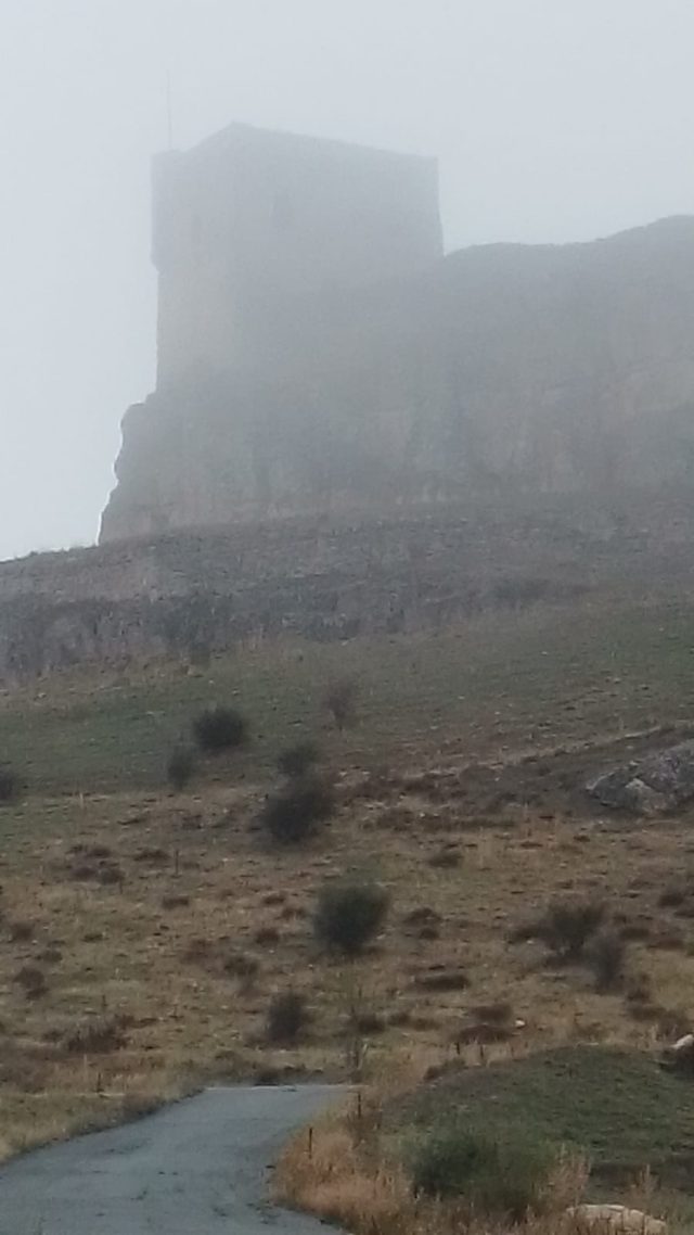 Castillo de Atienza donde queremos subir