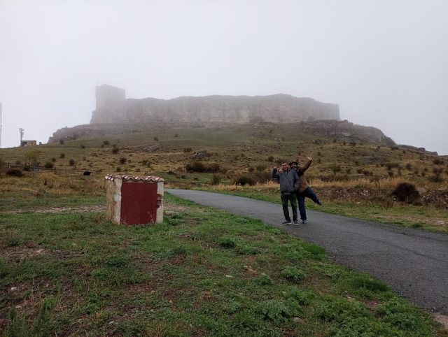 De camino al castillo de Atienza