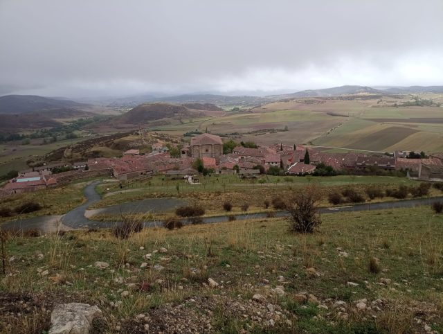 Vista de Atienza desde el castillo